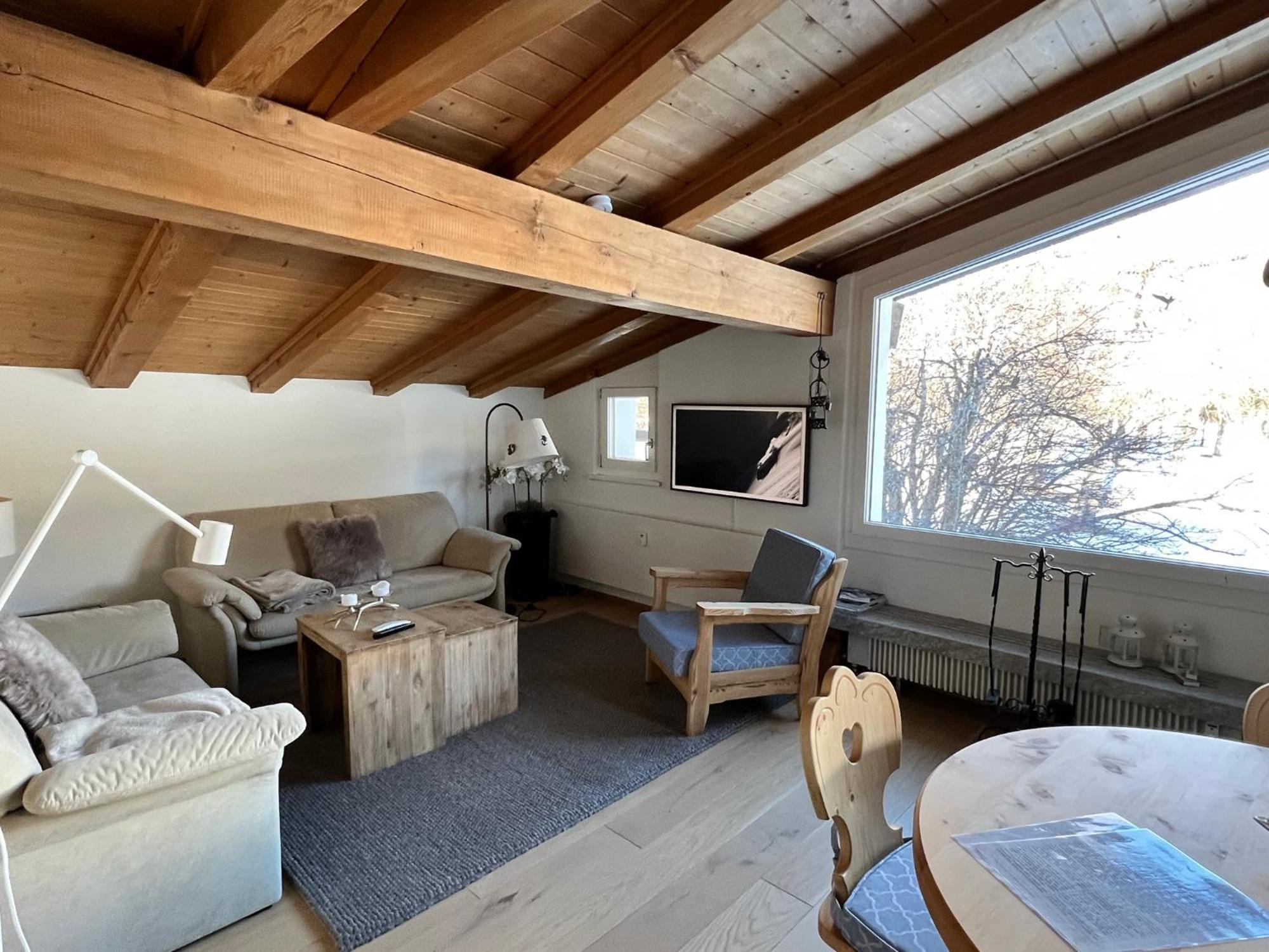 Chesa Suot Ovas Apartment Sils Maria Ruang foto