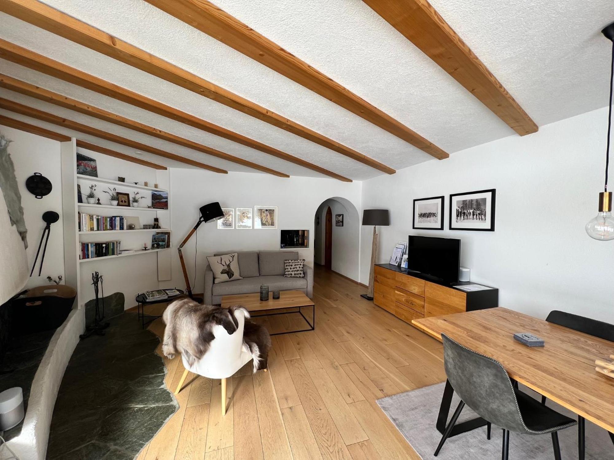 Chesa Suot Ovas Apartment Sils Maria Ruang foto
