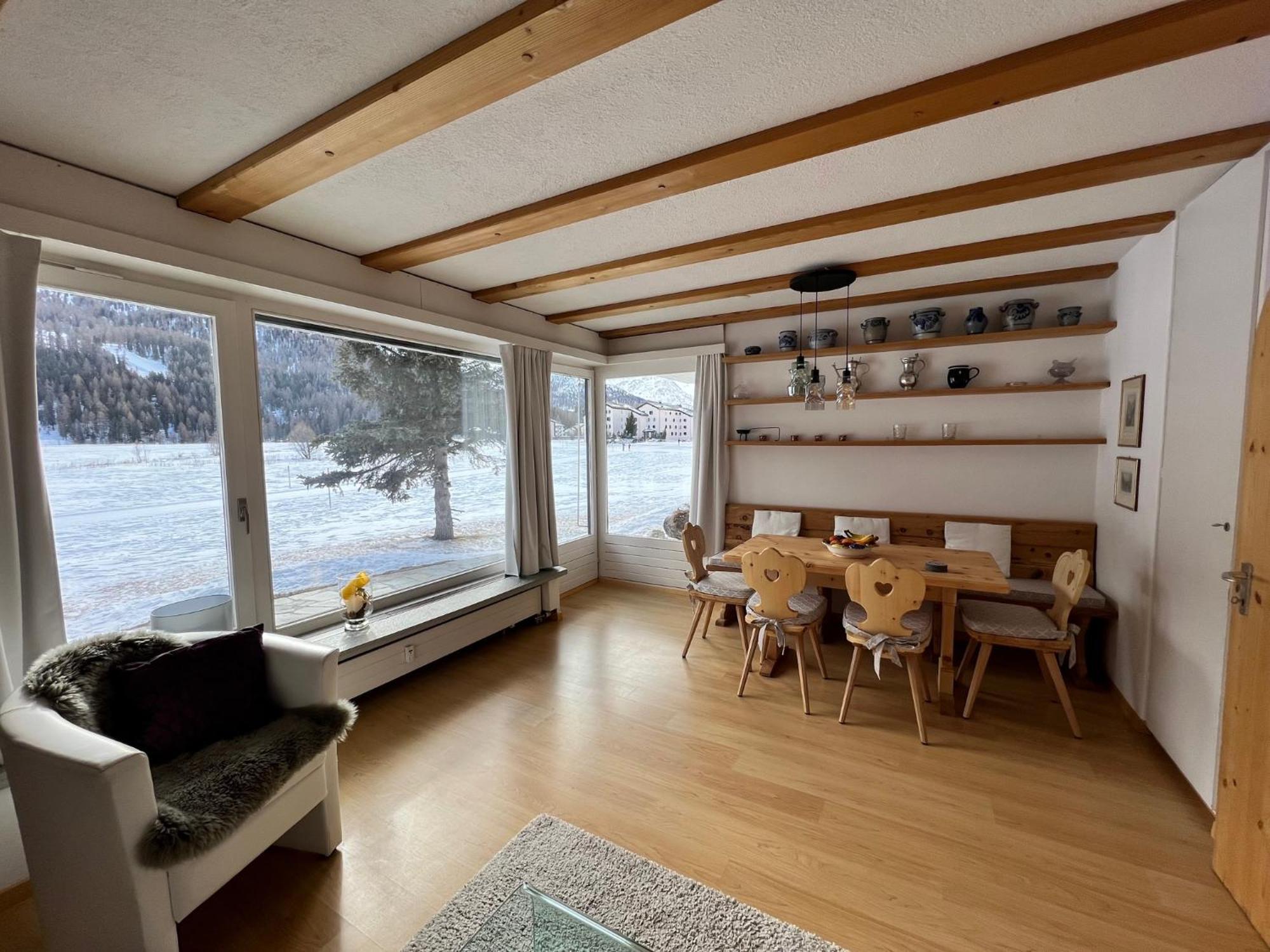 Chesa Suot Ovas Apartment Sils Maria Ruang foto